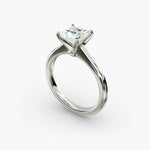 Load image into Gallery viewer, Classic Princess-Cut Lab-Grown Diamond Engagement Ring | Four-Prong Setting | IGI Certified | 10K/14K/18K Gold

