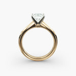 Load image into Gallery viewer, Classic Princess-Cut Lab-Grown Diamond Engagement Ring | Four-Prong Setting | IGI Certified | 10K/14K/18K Gold
