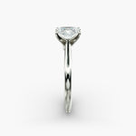 Load image into Gallery viewer, Radiant Cut Lab Grown Diamond Solitaire Ring | 0.50–5.00 Carat | Classic Band | IGI Certified | 10K/14K/18K Yellow, White, Rose Gold
