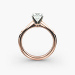 Load image into Gallery viewer, Round Lab-Grown Diamond Engagement Ring | IGI Certified | 0.50–5.00 Carat in 14K Yellow, White &amp; Rose Gold

