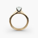 Load image into Gallery viewer, Round Lab-Grown Diamond Engagement Ring | IGI Certified | 0.50–5.00 Carat in 14K Yellow, White &amp; Rose Gold
