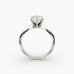 Load image into Gallery viewer, Oval Lab-Grown Diamond Six-Prong Solitaire Engagement Ring | Secure &amp; Timeless | IGI Certified | 10K/14K/18K Gold
