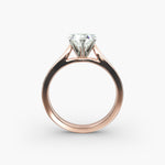 Load image into Gallery viewer, Heart Lab-Grown Diamond — Wide Band Statement Ring | IGI Certified | 10K/14K/18K Gold
