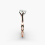 Load image into Gallery viewer, Heart Lab-Grown Diamond — Wide Band Statement Ring | IGI Certified | 10K/14K/18K Gold
