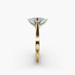 Load image into Gallery viewer, Marquise Cut Lab-Grown Diamond Ring | 0.50–5.00 Carat | IGI Certified | Yellow, White &amp; Rose Gold
