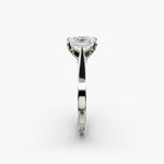 Load image into Gallery viewer, Radiant Cut Lab-Grown Diamond Solitaire Ring | 0.50–5.00 Carat | IGI Certified | Yellow, White, Rose Gold
