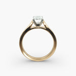 Load image into Gallery viewer, Radiant Cut Lab-Grown Diamond Solitaire Ring | 0.50–5.00 Carat | IGI Certified | Yellow, White, Rose Gold
