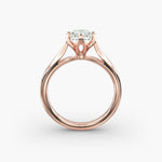 Load image into Gallery viewer, Emerald Lab-Grown Diamond 4-Prong Ring | Classic Band | IGI Certified | 10K/14K/18K Gold
