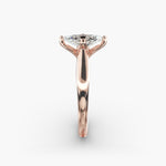Load image into Gallery viewer, Marquise Lab-Grown Diamond Classic Solitaire Engagement Ring | Timeless Design | IGI Certified | 10K/14K/18K Gold
