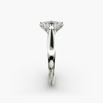 Load image into Gallery viewer, Oval Lab-Grown Diamond Four-Prong Solitaire Engagement Ring | Classic Band | IGI Certified | 10K/14K/18K Gold
