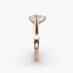 Load image into Gallery viewer, Pear Lab-Grown Diamond Four-Prong Engagement Ring | Classic Solitaire | IGI Certified | 10K/14K/18K Gold
