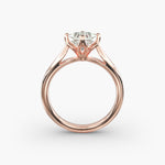 Load image into Gallery viewer, Princess Lab-Grown Diamond Four-Prong Engagement Ring | Classic Solitaire | IGI Certified | 10K/14K/18K Gold
