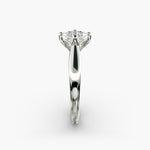 Load image into Gallery viewer, Princess Lab-Grown Diamond Four-Prong Engagement Ring | Classic Solitaire | IGI Certified | 10K/14K/18K Gold
