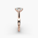 Load image into Gallery viewer, Radiant Lab-Grown Diamond Four-Prong Engagement Ring | Brilliant Solitaire | IGI Certified | 10K/14K/18K Gold
