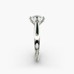 Load image into Gallery viewer, Round Lab-Grown Diamond Four-Prong Engagement Ring | Brilliant Solitaire | IGI Certified | 10K/14K/18K Gold
