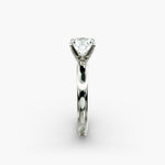 Load image into Gallery viewer, Round Brilliant Lab-Grown Diamond Solitaire Ring – 4-Prong Classic | IGI Certified | 10K/14K/18K Gold
