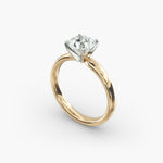Load image into Gallery viewer, Round Brilliant Lab-Grown Diamond Solitaire Ring – 4-Prong Classic | IGI Certified | 10K/14K/18K Gold
