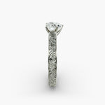 Load image into Gallery viewer, Heart Lab-Grown Diamond Designer Ring – Artistic Band | IGI Certified | 10K/14K/18K Gold
