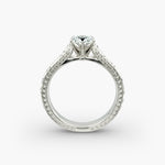 Load image into Gallery viewer, Pear Lab-Grown Diamond Designer Ring – Artistic Band | IGI Certified | 10K/14K/18K Gold
