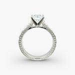 Load image into Gallery viewer, Princess Lab-Grown Diamond Designer Ring – Artistic Band | IGI Certified | 10K/14K/18K Gold
