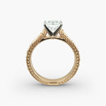 Load image into Gallery viewer, Princess Lab-Grown Diamond Designer Ring – Artistic Band | IGI Certified | 10K/14K/18K Gold
