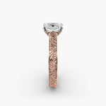Load image into Gallery viewer, Radiant Cut Designer Lab-Grown Diamond Ring | 0.50–5.00 Carat | IGI Certified | Yellow, White, Rose Gold
