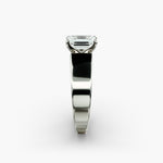 Load image into Gallery viewer, Emerald Lab-Grown Diamond Bold Classic Band Ring – Modern Elegance | IGI Certified | 10K/14K/18K Gold
