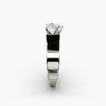 Load image into Gallery viewer, Heart Lab-Grown Diamond Bold Classic Band Ring – Romantic Designer Style | IGI Certified | 10K/14K/18K Gold
