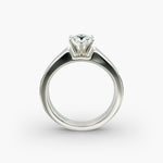Load image into Gallery viewer, Pear Lab-Grown Diamond Bold Classic Band Ring – Elegant Designer Look | IGI Certified | 10K/14K/18K Gold
