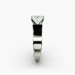 Load image into Gallery viewer, Princess Lab-Grown Diamond Bold Classic Band Ring – Modern Royal Style | IGI Certified | 10K/14K/18K Gold
