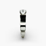 Load image into Gallery viewer, Round Brilliant Lab-Grown Diamond Bold Classic Band Ring – Iconic Elegance | IGI Certified | 10K/14K/18K Gold
