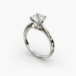 Load image into Gallery viewer, Cushion-Cut Lab-Grown Diamond Ring with Four-Prong Setting | IGI Certified | 10K, 14K &amp; 18K Gold
