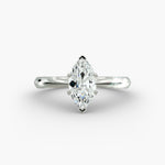 Load image into Gallery viewer, Marquise Lab-Grown Diamond Six-Prong Engagement Ring | Classic Solitaire | IGI Certified | 10K/14K/18K Gold
