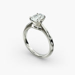 Load image into Gallery viewer, Oval Lab-Grown Diamond Four-Prong Engagement Ring | Classic Solitaire | IGI Certified | 10K/14K/18K Gold
