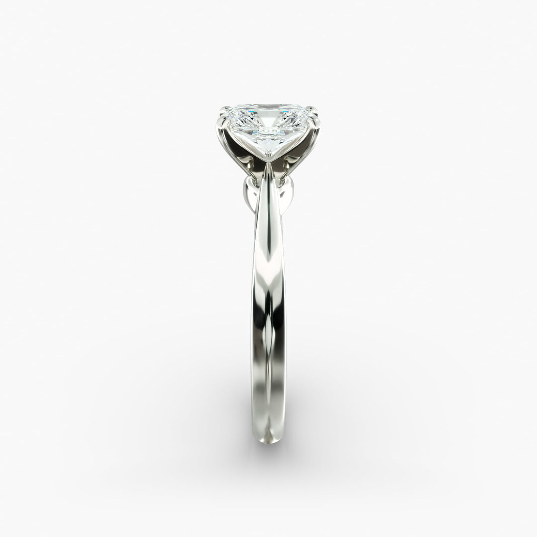 Classic Four-Prong Radiant Lab-Grown Diamond Engagement Ring | IGI Certified | 0.50–5.00 Ct | 10K/14K/18K Gold