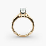 Load image into Gallery viewer, Classic Four-Prong Radiant Lab-Grown Diamond Engagement Ring | IGI Certified | 0.50–5.00 Ct | 10K/14K/18K Gold
