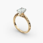 Load image into Gallery viewer, Classic Four-Prong Radiant Lab-Grown Diamond Engagement Ring | IGI Certified | 0.50–5.00 Ct | 10K/14K/18K Gold
