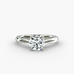 Load image into Gallery viewer, Classic Four-Prong Round Lab-Grown Diamond Ring | IGI Certified | 0.50–5.00 Ct | 10K/14K/18K Gold
