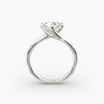 Load image into Gallery viewer, Heart Lab-Grown Diamond Twisted Engagement Ring | Romantic Solitaire Design | IGI Certified | 10K/14K/18K Gold

