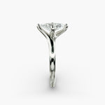 Load image into Gallery viewer, Marquise Lab-Grown Diamond Twisted Engagement Ring | Unique Solitaire Design | IGI Certified | 10K/14K/18K Gold
