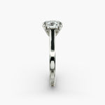 Load image into Gallery viewer, Cushion Lab-Grown Diamond 6-Prong Solitaire Ring | IGI Certified | 10K/14K/18K Gold
