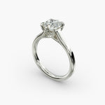 Load image into Gallery viewer, Cushion Lab-Grown Diamond 6-Prong Solitaire Ring | IGI Certified | 10K/14K/18K Gold
