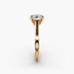 Load image into Gallery viewer, Cushion Lab-Grown Diamond 6-Prong Solitaire Ring | IGI Certified | 10K/14K/18K Gold
