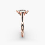 Load image into Gallery viewer, Marquise Lab-Grown Diamond Ring – Classic 6-Prong Setting | IGI Certified | 10K/14K/18K Gold
