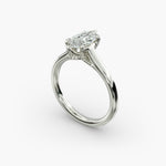 Load image into Gallery viewer, Marquise Lab-Grown Diamond Ring – Classic 6-Prong Setting | IGI Certified | 10K/14K/18K Gold
