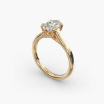 Load image into Gallery viewer, Oval Lab-Grown Diamond Classic Ring – Timeless Solitaire Style | IGI Certified | 10K/14K/18K Gold
