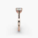 Load image into Gallery viewer, Princess Cut Lab-Grown Diamond Ring — 6-Prong Setting with Wide Band | IGI Certified | 10K/14K/18K Gold
