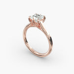 Load image into Gallery viewer, Princess Cut Lab-Grown Diamond Ring — 6-Prong Setting with Wide Band | IGI Certified | 10K/14K/18K Gold
