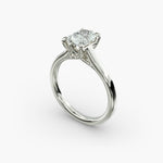 Load image into Gallery viewer, Lab Grown Radiant Diamond Ring | Six-Prong Classic Solitaire | 0.50–5.00 CT | IGI Certified | 10K/14K/18K Gold Choices
