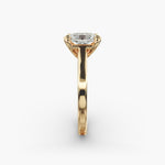 Load image into Gallery viewer, Lab Grown Radiant Diamond Ring | Six-Prong Classic Solitaire | 0.50–5.00 CT | IGI Certified | 10K/14K/18K Gold Choices
